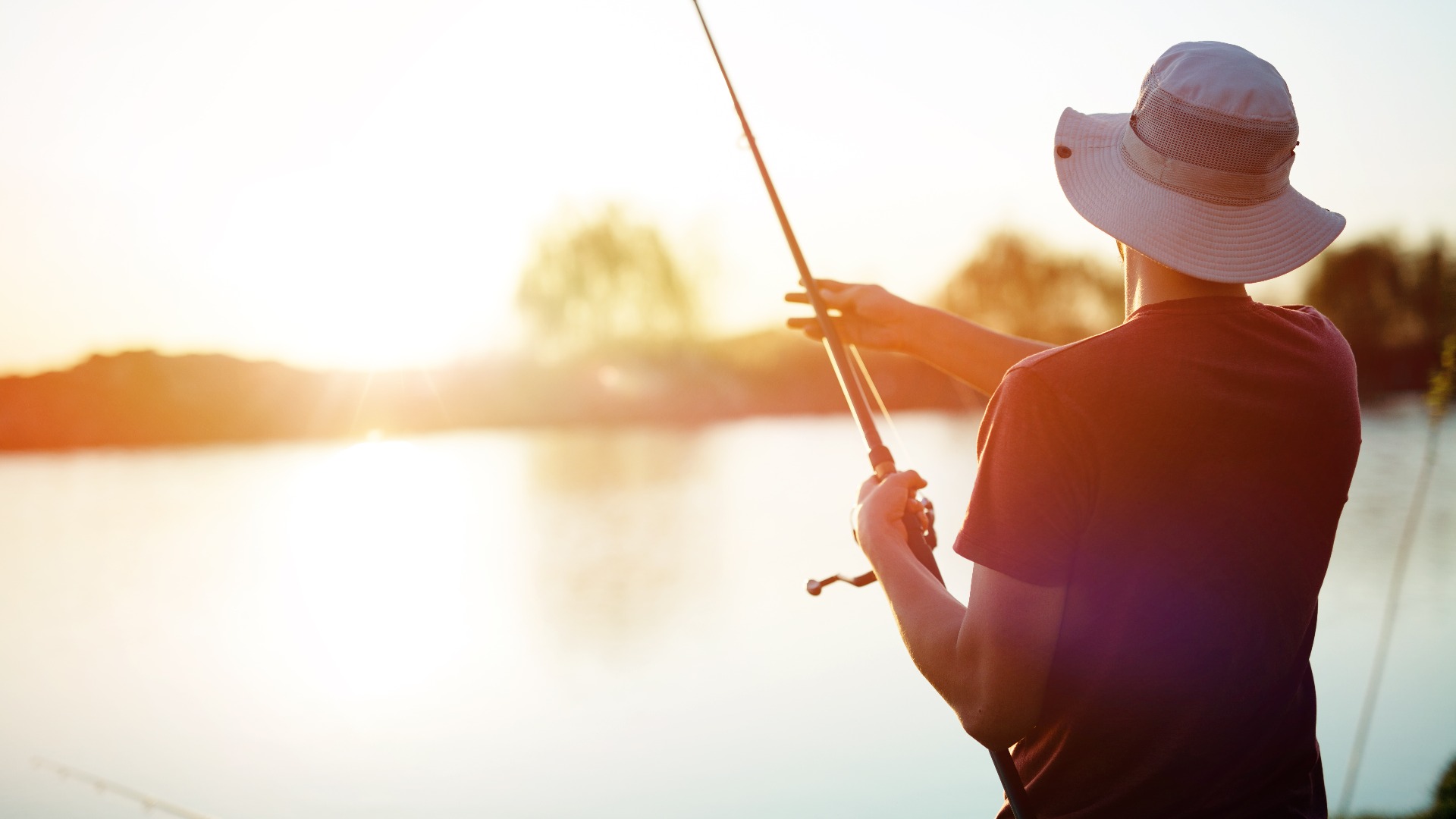 Fishing at Lake Pat Cleburne